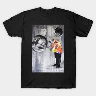 Banksy Save My World T-Shirt